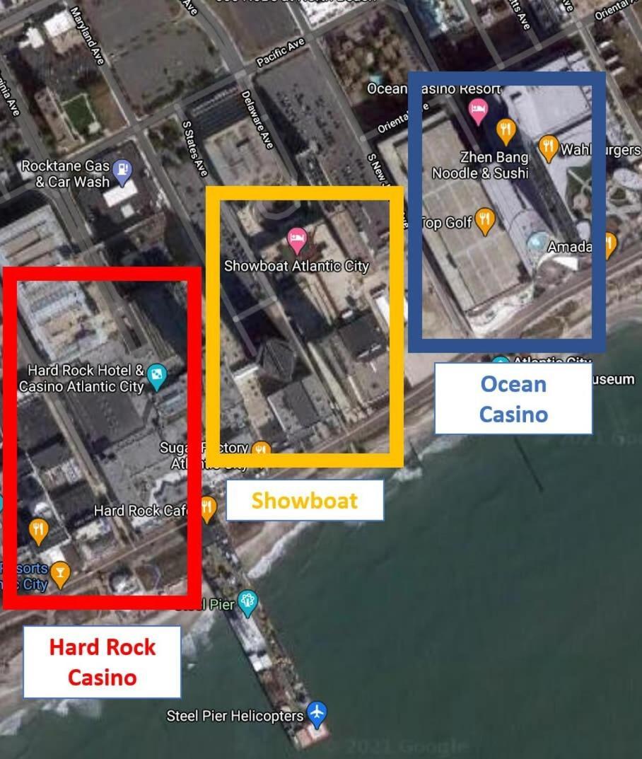 2Br 3Ba Cozysuites Hard Rock And Ocean Casino Atlantic City Exterior foto